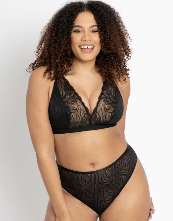 Lace Daze Bralette - Black