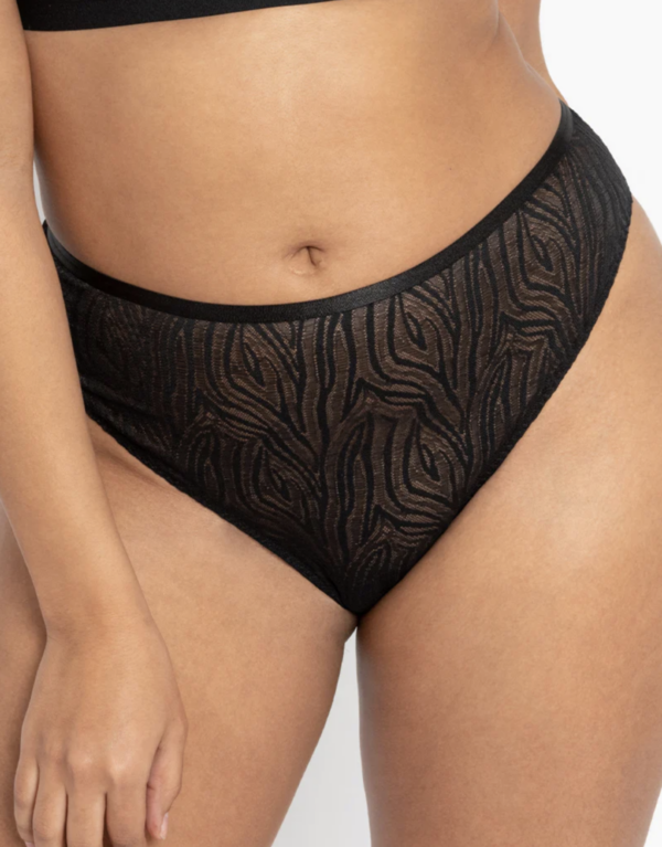 Lace Daze Brazilian - Black