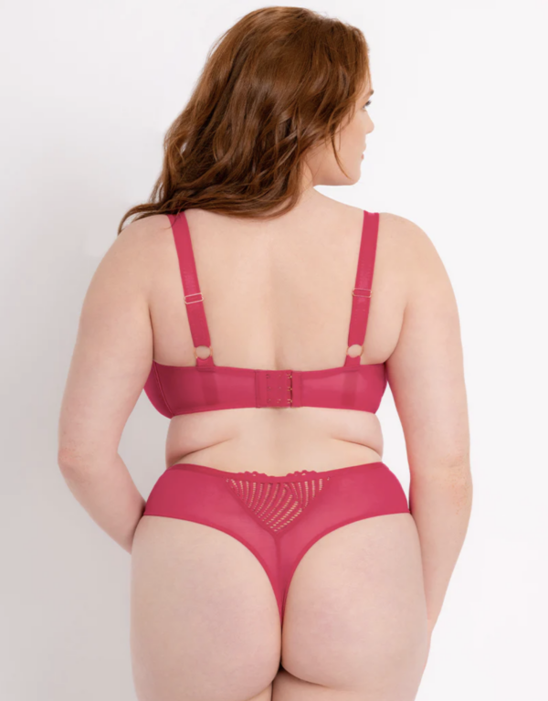 Authority Balcony Bra - Hot Pink