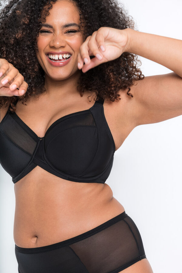 Wonderfull Full Cup Bra - Black