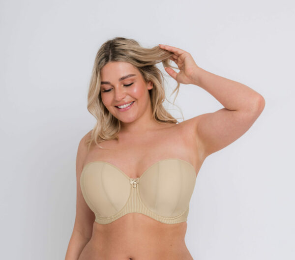 Luxe Strapless Bra - Latte