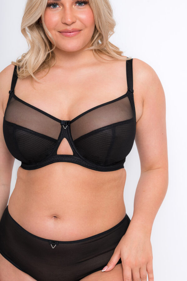 Victory Balcony Bra - Black