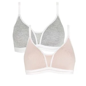 Posie T-Shirt Bra - Blush_Grey