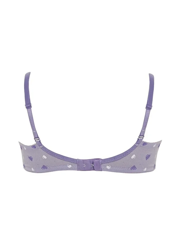 Purple Heart Bra