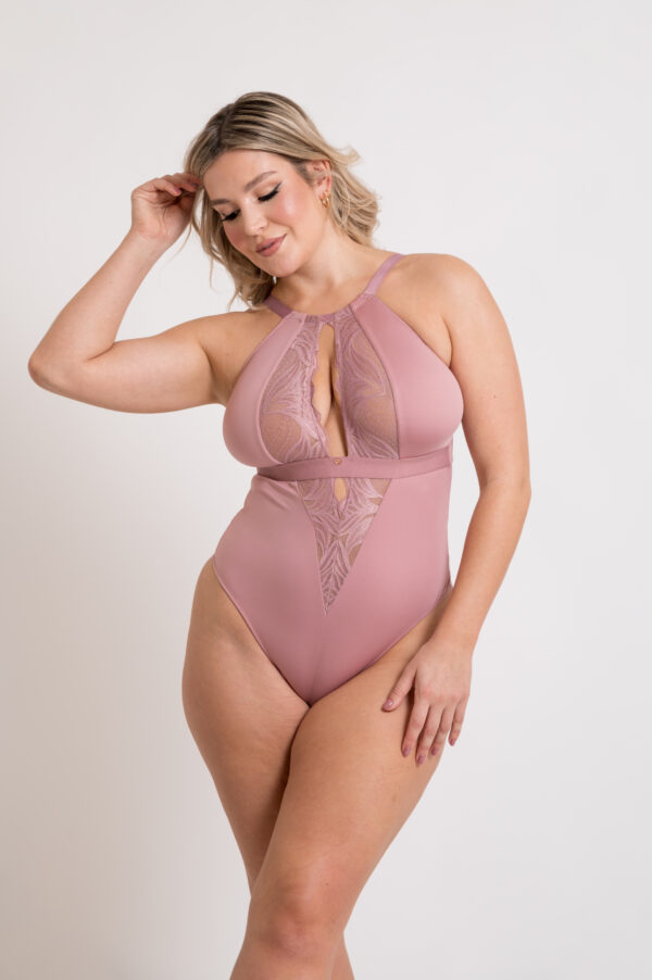 Indulgence Multiway Bodysuit - Dusty Rose