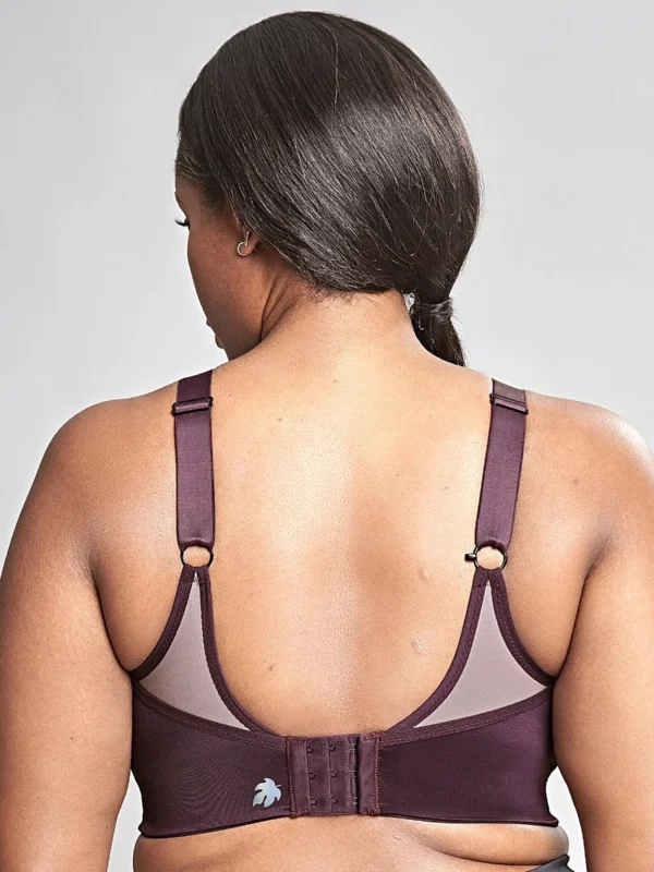 AeroCool Sports Bra - Blackberry