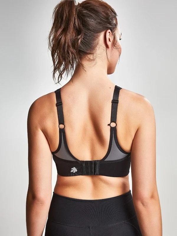 AeroCool Sports Bra - Black_Grey