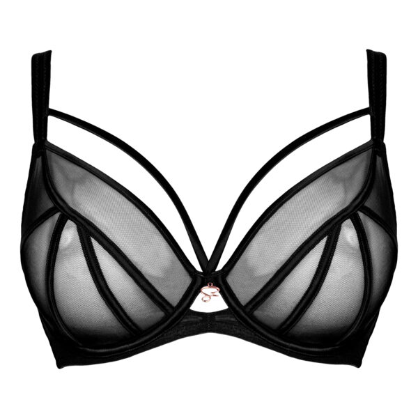 Senses Plunge Bra - Black