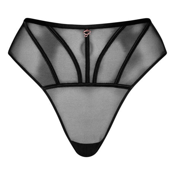 Senses High Waist Brief - Black