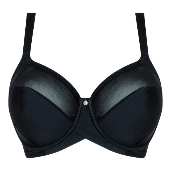 Wonderfully Full Cup Side Support Bra - Black